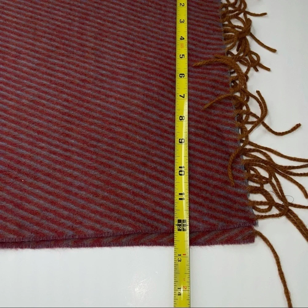 NEW Chelsey by Joseph Cashmere Scarf Gray Striped